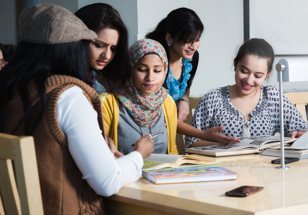 Pakistani children in classroom